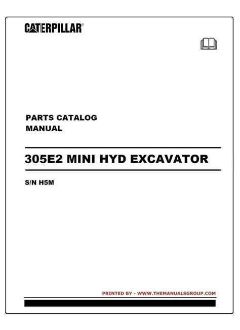 cat 305e2 mini manual